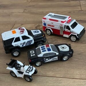 Mix of toy police and emergency vehicles 🚗 👮